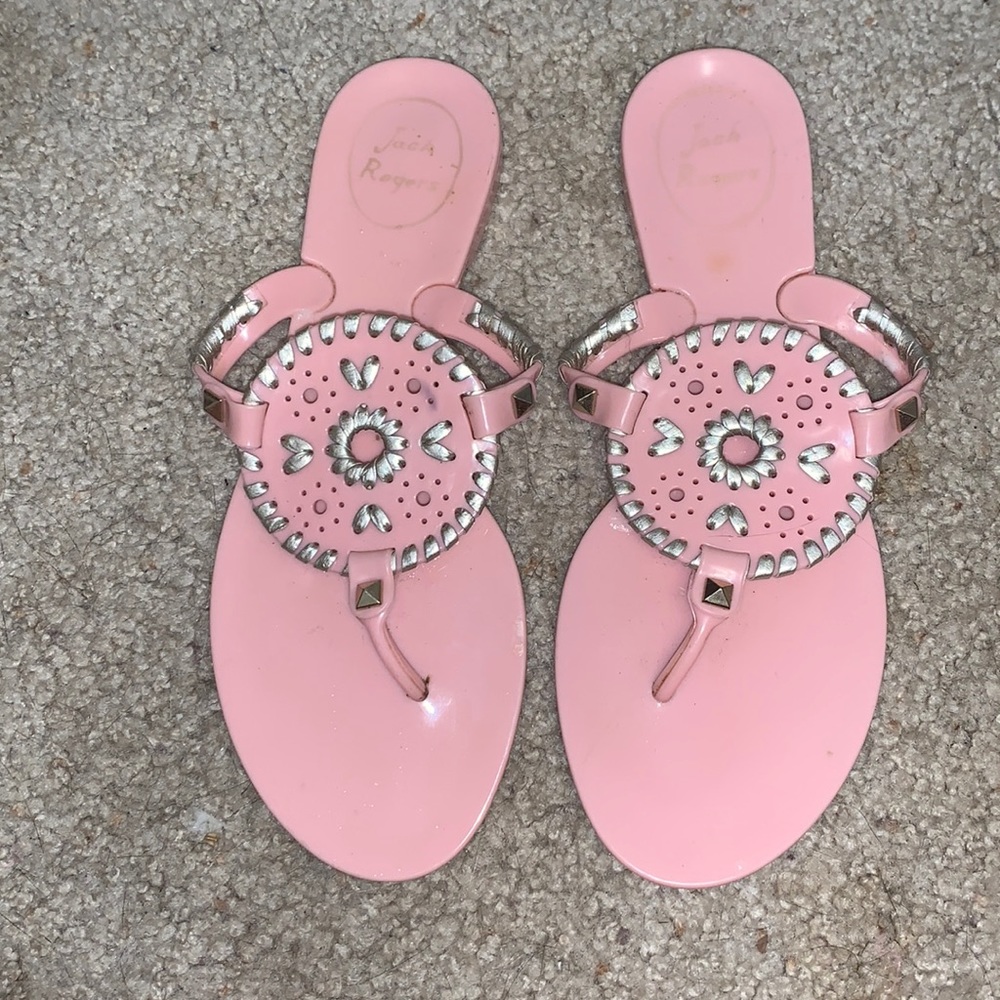Jack Rogers jelly sandals